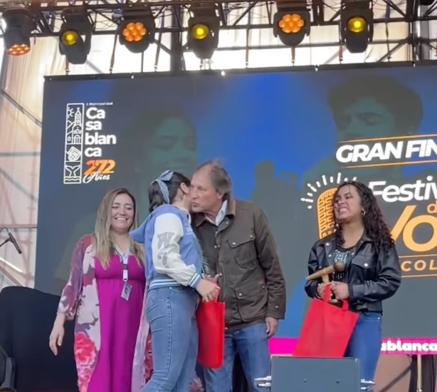 El Talento Escolar de Casablanca Brilló en el Festival de la Voz