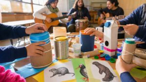 Proyecto musical lleva reciclaje y biodiversidad a escuela de Casablanca