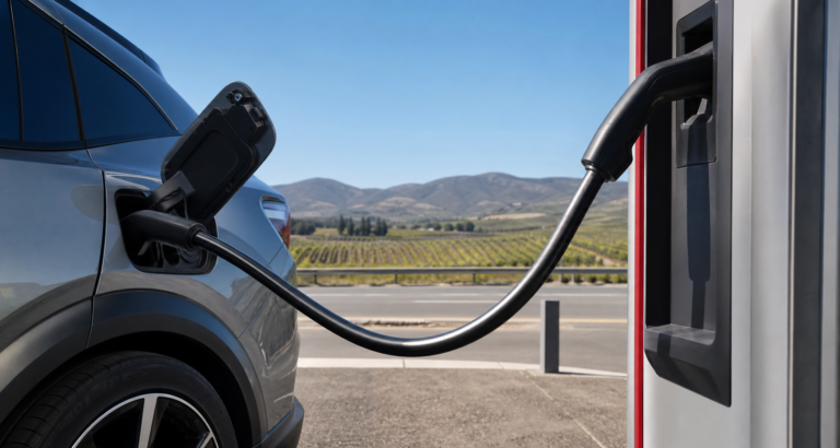 Carga rápida en regiones: qué significa para viajar en auto eléctrico por la Ruta 68