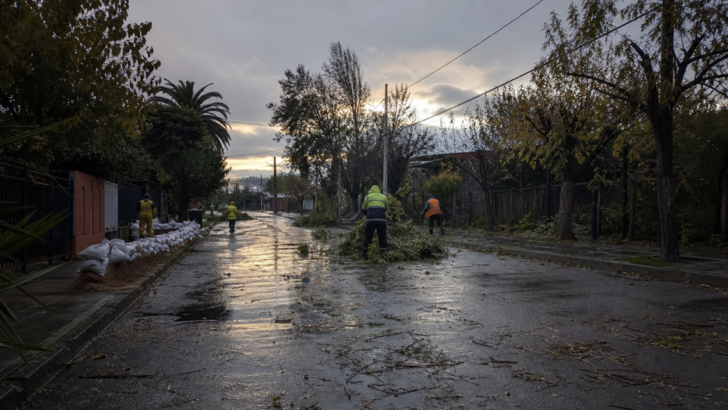 Alerta por tormentas eléctricas para el litoral y cordillera de la Costa de Valparaíso
