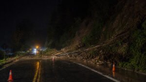 Ruta Lo Orozco sigue inhabilitada tras derrumbe entre Quilpué y Casablanca