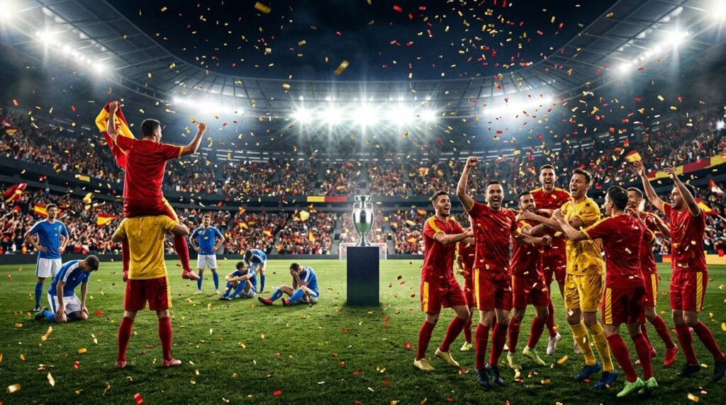 España celebra su segundo Mundial tras una final de 120 minutos ante Argentina