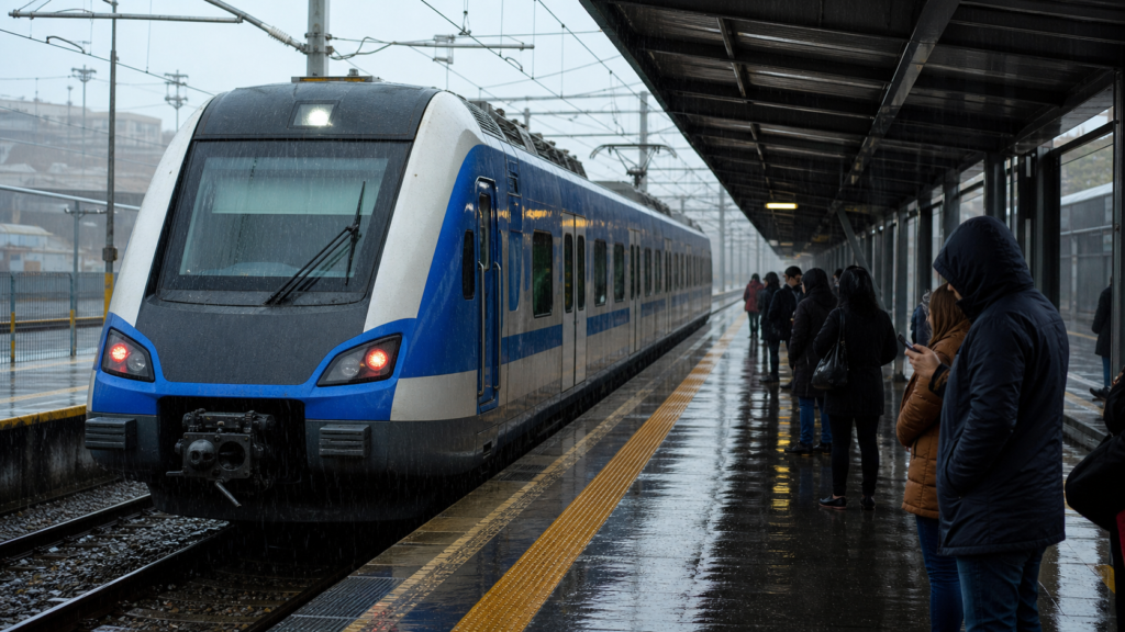 Metro Valparaíso suspende temporalmente toda su red por falla eléctrica