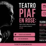 PIAF EN ROSE llegará al Teatro Municipal de Casablanca el 25 de julio