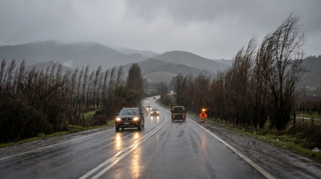 Lluvia y viento en Valparaíso: guía práctica para preparar traslados y viviendas en Casablanca