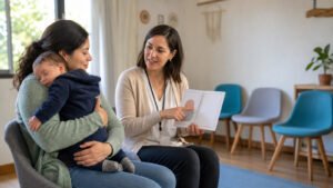 Hospital de Casablanca impulsa apoyo a la lactancia junto a jardines infantiles