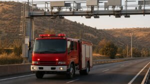 Acuerdo liberará de peajes a vehículos inscritos de Bomberos