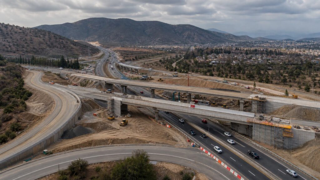 Conexión entre rutas 68 y 78 supera 20% de avance
