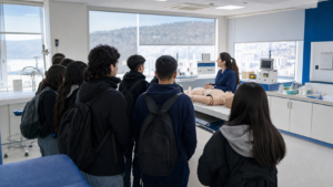 Escolares de Casablanca participaron en jornada vocacional de la UV