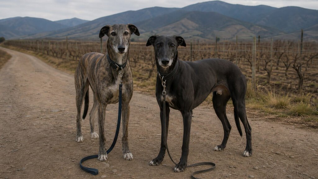 Denuncian a dos galgos atados a un vehículo en Casablanca
