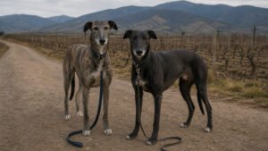 Denuncian a dos galgos atados a un vehículo en Casablanca