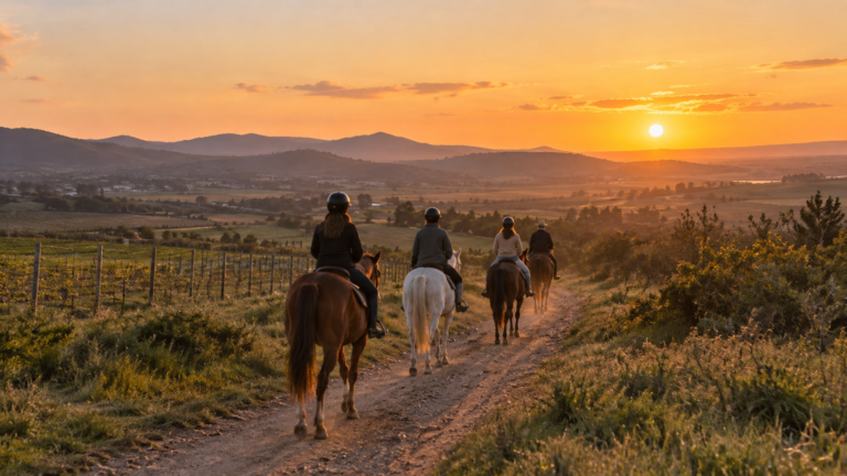 Cabalgata reunió tradición y música en Fundo Los Olivos de Casablanca