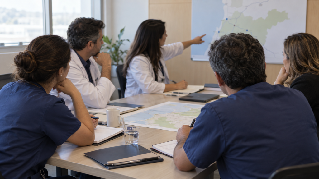 Servicio de Salud retoma reuniones de coordinación de la red que incluye Casablanca