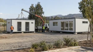 Municipio licita módulos prefabricados para baños y casino municipal
