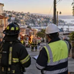 Bomberos de Valparaíso y Chilquinta formalizan protocolo ante riesgos eléctricos