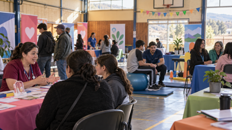 Quillota crea mapas de recursos comunitarios para apoyar la salud