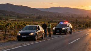 Dos detenidos en Casablanca tras control a vehículo con encargo por robo