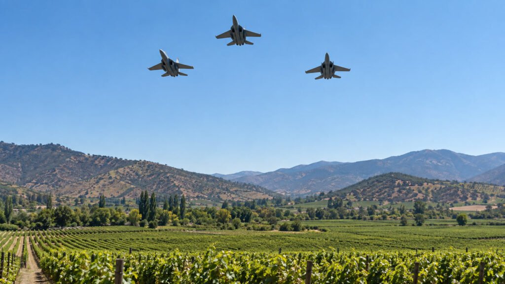 F-16 de la FACh sobrevolarán Casablanca este jueves al mediodía