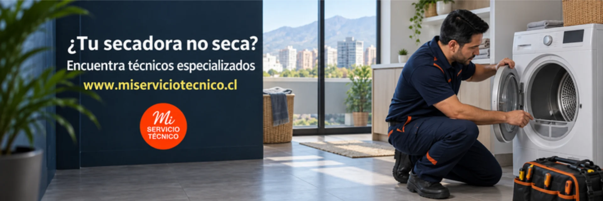 ¿Tu secadora no seca? Encuentra técnicos especializados en Mi Servicio Técnico