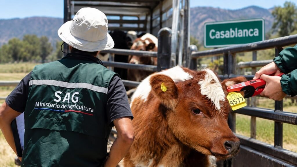 SAG refuerza exigencia de FMA para trasladar animales en Casablanca