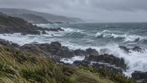 Quintay mantiene mar de hasta 2,5 metros; viento norte disminuirá