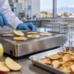 USM prueba snack de manzana con luteína, colágeno y probióticos