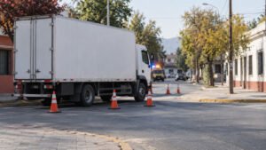 Funcionaria municipal es trasladada al Van Buren tras atropello en Casablanca