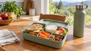Colaciones saludables para llevar: seis combinaciones simples y seguras