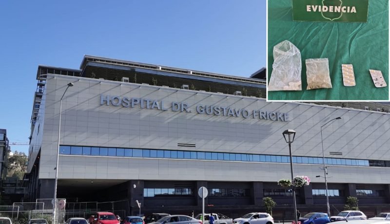 funcionarios de hospital fricke detenidos por microtráfico y agresión en viña del mar