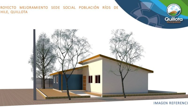 quillota: avance clave en construcción de nueva sede comunitaria en ríos de chile