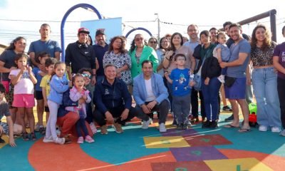 villa alemana: inauguración de la renovada plaza las piedras en alto el canelo