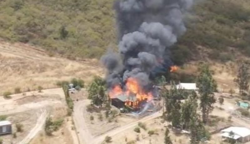 incendio en zapallar: evacúan la foresta, valparaíso