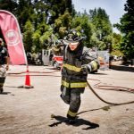 desafío bomberos quillota: competencia y homenaje en parque ludiano