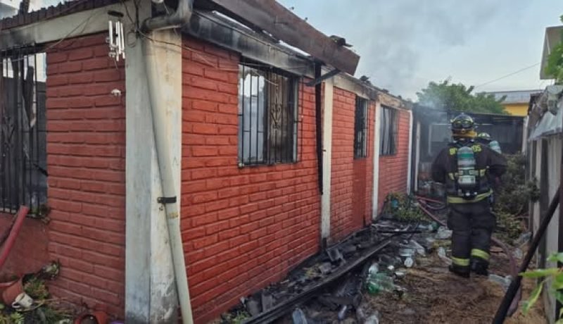 incendio fatal en quillota: un fallecido y un herido grave