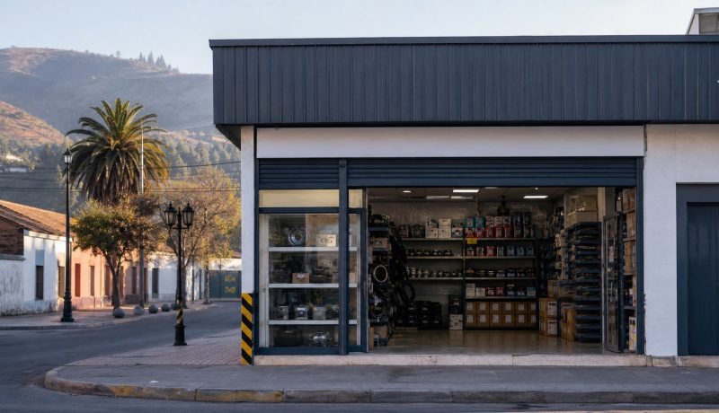 Tienda genérica de repuestos y accesorios automotrices en Casablanca