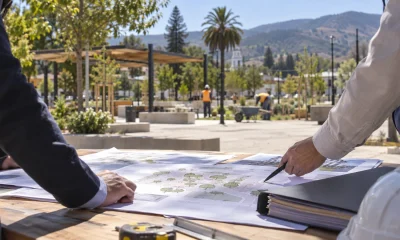 Planes de inversión y obras en un espacio público de Casablanca