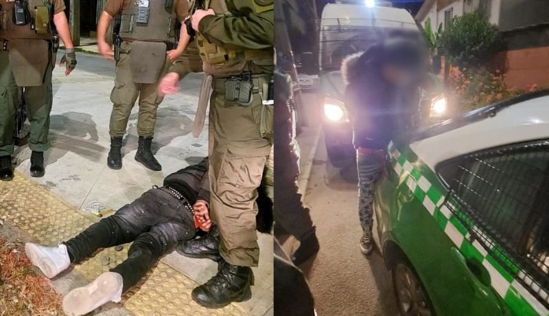 tres detenidos por robos en quillota