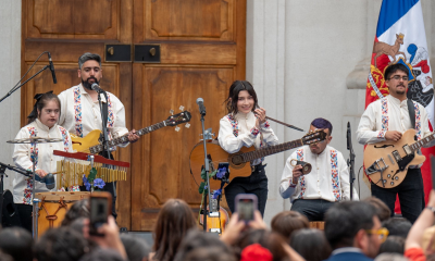 banda inclusiva música ensamble de quillota deslumbra en la moneda