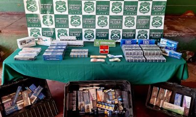 detenida mujer en los andes por contrabando de cigarrillos