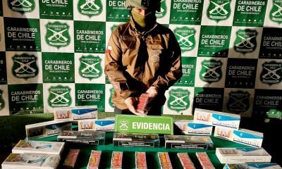 decomisan contrabando en minimarket de los andes