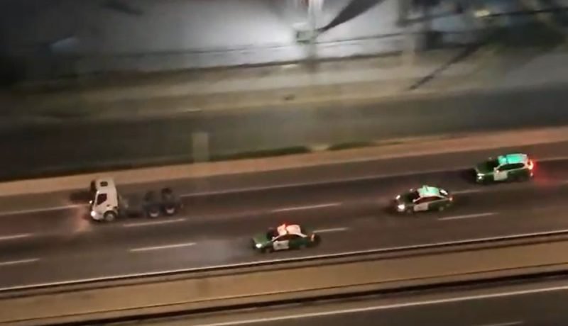 persecución policial por robo de camión: 3 detenidos en renca tras huida desde hijuelas