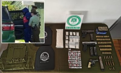 detenido "guatón daniel" por homicidio y armas en valparaíso