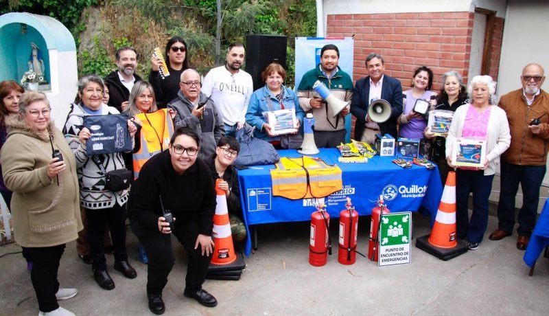 mayaca alto: comunidad de quillota fortalece su seguridad ante emergencias