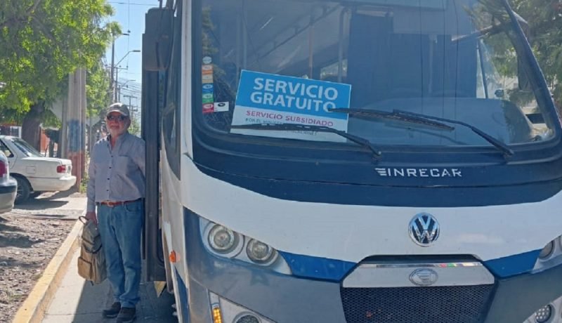elecciones 2025: transporte gratuito en los andes