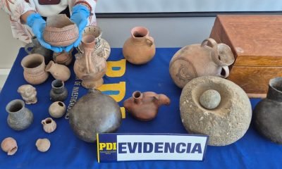pdi incauta momia chinchorro y 36 piezas arqueológicas en operativo