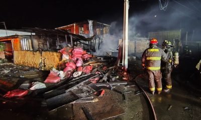 incendio en quillota deja damnificados y viviendas afectadas