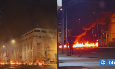 estibadores de valparaíso: barricadas por negociación laboral