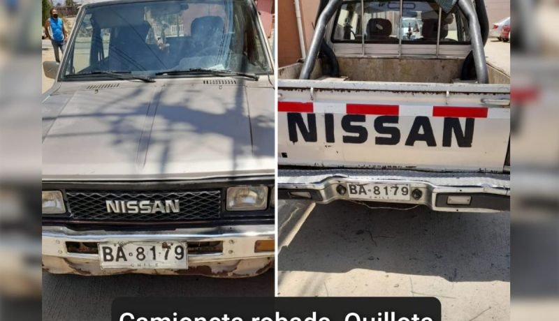 robo de camioneta: adultos mayores de quillota claman por ayuda