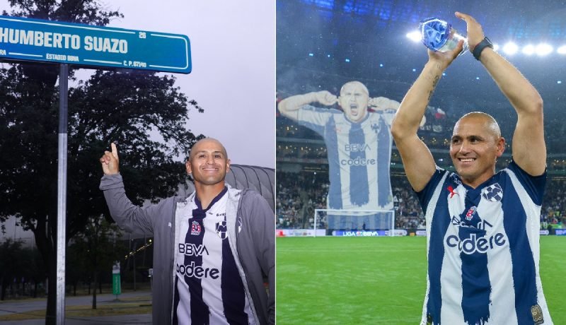 humberto "chupete" suazo inmortalizado: calle con su nombre en monterrey, méxico