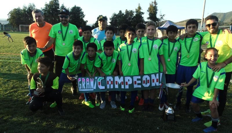 vuelve la fiesta del fútbol infantil regional a hijuelas